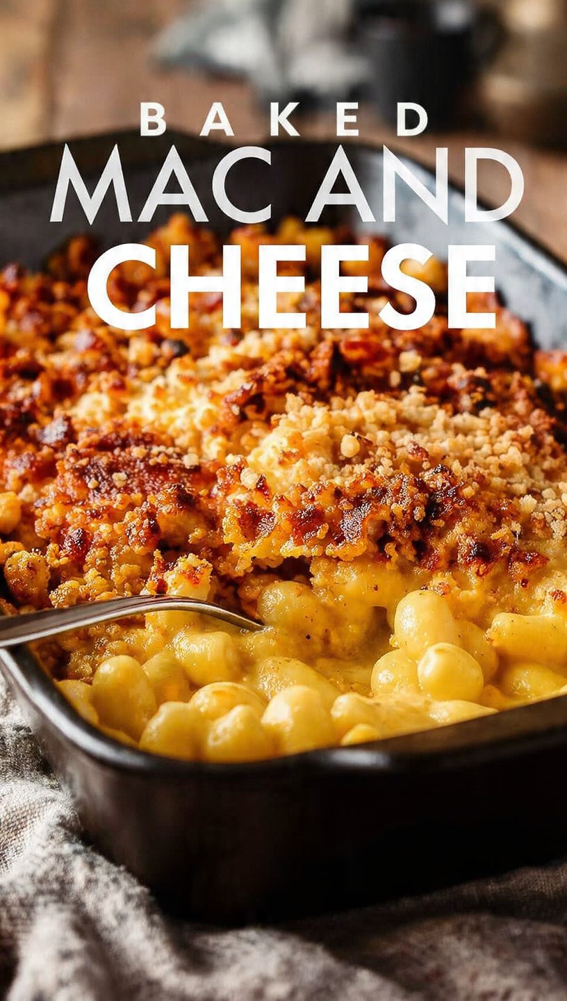 The Ultimate Baked Mac and Cheese: Creamy, Cheesy Perfection